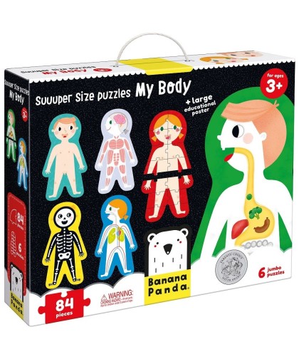 Banana Panda Super Size Puzzle My Body