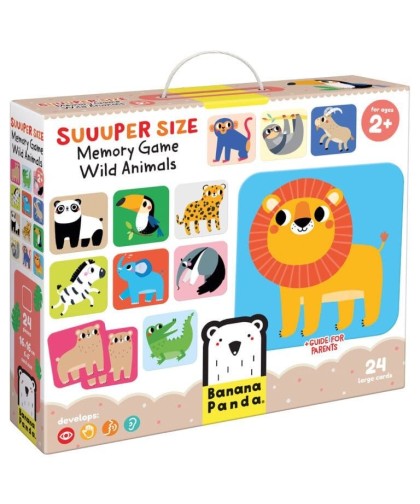 Banana Panda Memory Games Wild Animals