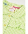 Camisa Popelina Xadrez Verde Boboli