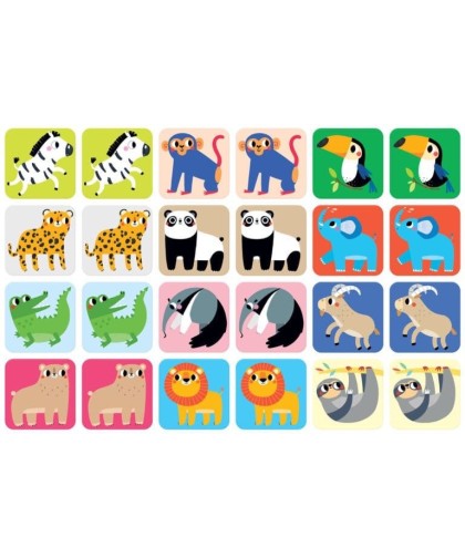Banana Panda Memory Games Wild Animals