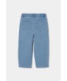 Calças Denim Flores Boboli