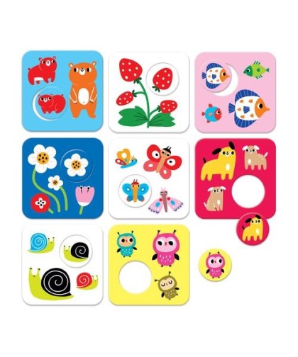 Banana Panda Puzzle High Contrast  Match the Batch Step 2 - 15m+