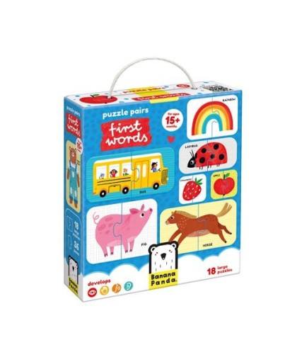 Banana Panda Puzzle Pairs: First Words -  15m+