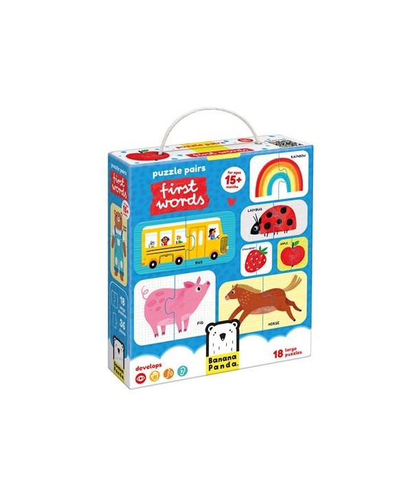 Banana Panda Puzzle Pairs: First Words -  15m+