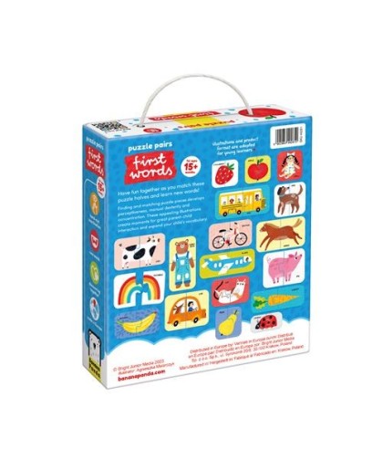 Banana Panda Puzzle Pairs: First Words -  15m+