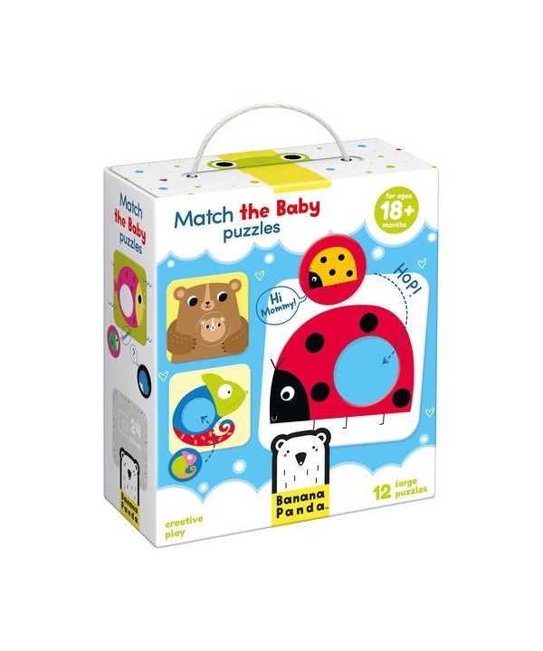 Banana Panda Puzzle Match the Baby Puzzles -18m+