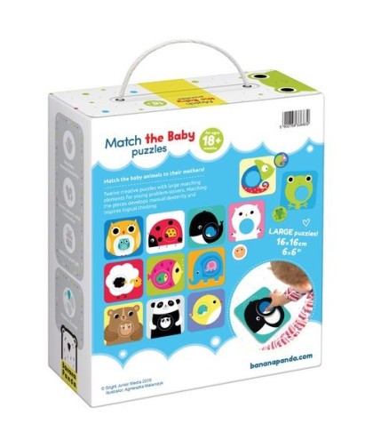Banana Panda Puzzle Match the Baby Puzzles -18m+