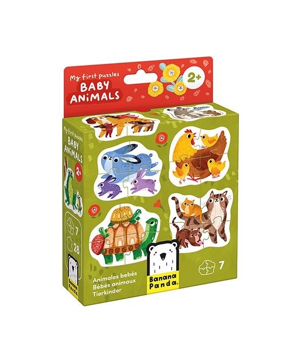 Banana Panda My First Puzzle: Baby Animals - 2+