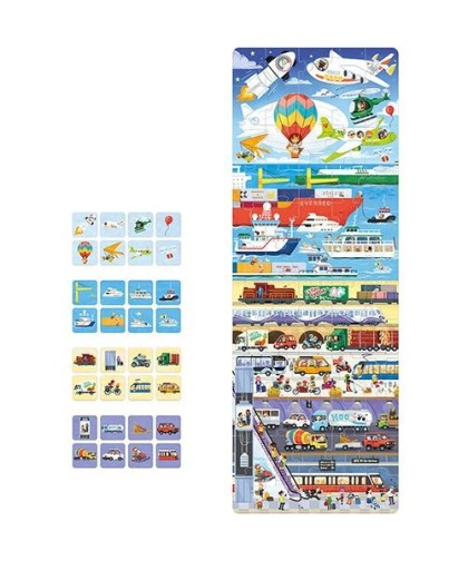 Banana Panda Puzzle + Transport 4+