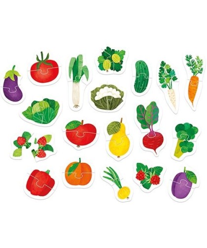 Banana Panda My First Puzzle: Fruits and Veggies - 18M+