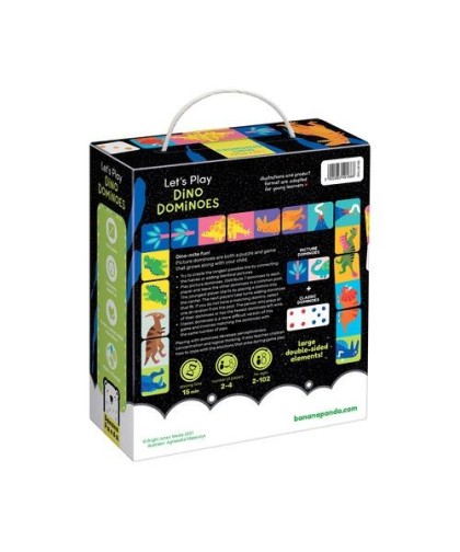 Banana Panda Let´s Play Dino Dominoes-  2+