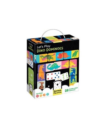 Banana Panda Let´s Play Dino Dominoes-  2+