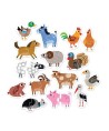 Banana Panda Puzzle Progressivo : Animais da quinta -Step 1- 18m+