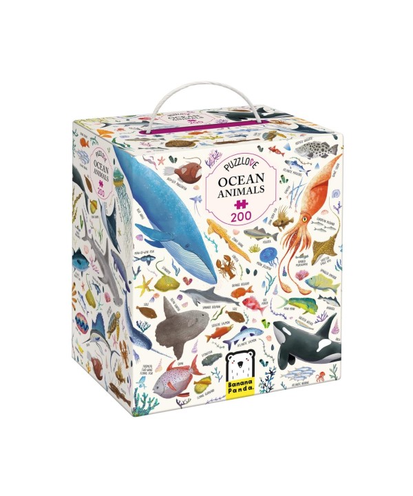 Banana Panda Puzzlove Ocean Animals Puzzle