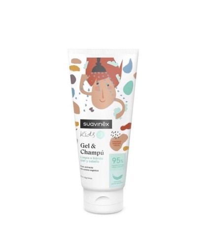 Suavinex Gel de Duche e Champô Kids 3-10 Anos