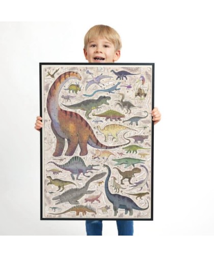 Puzzle Educativo Dinossauros