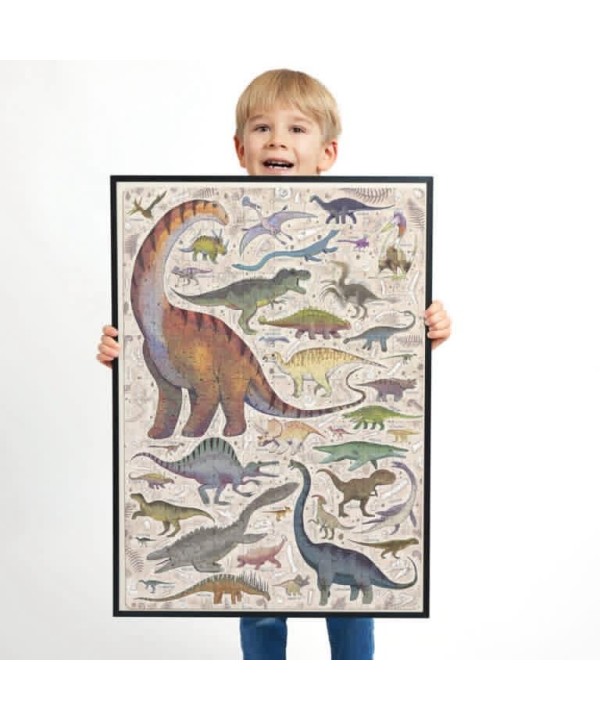 Puzzle Educativo Dinossauros