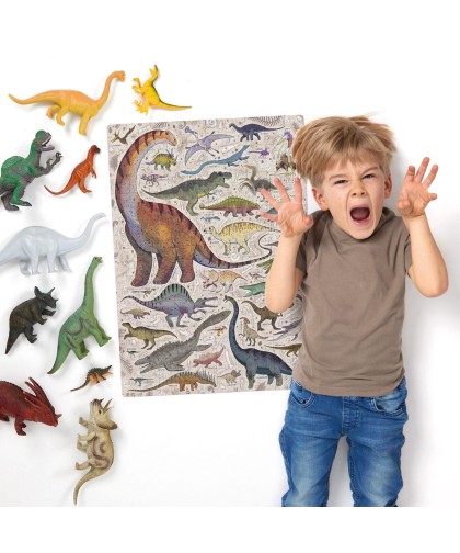 Puzzle Educativo Dinossauros