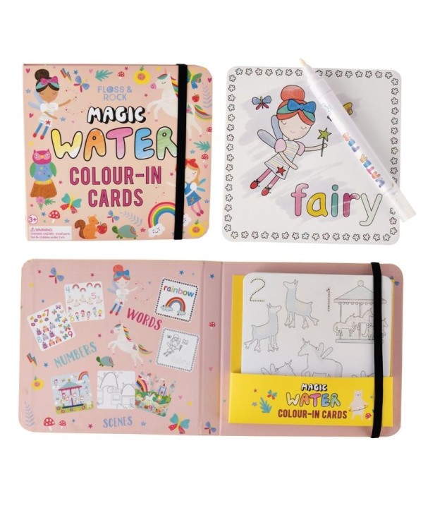 Floss & Rock- Cartões Mágicos de Água Rainbow Fairy