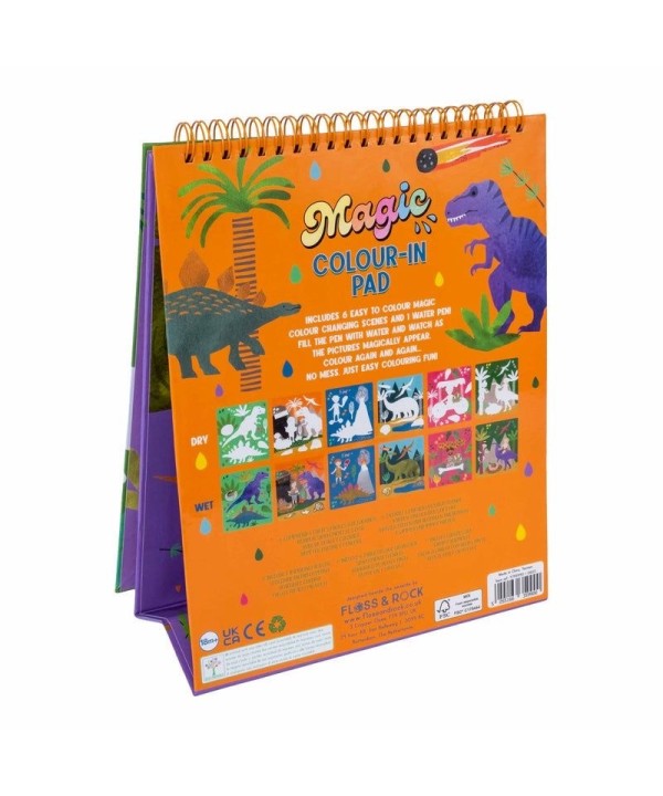 Floss & Rock- Cavalete Mágicos de Água Dino