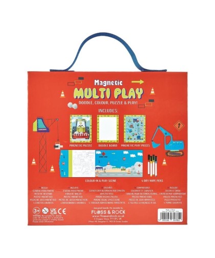 Floss & Rock- Maleta Magnético Multifunções- Cars