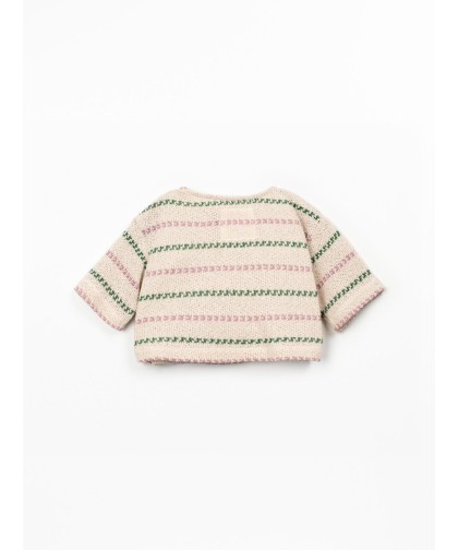 Camisola com ombros caídos