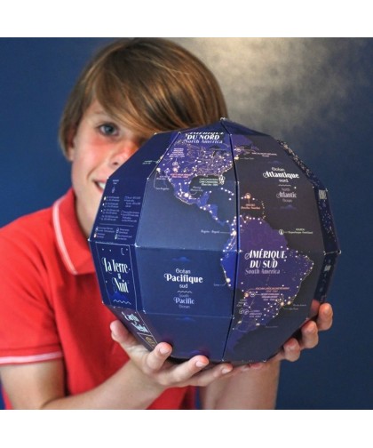 Poppik Globo Terrestre  3D 8+