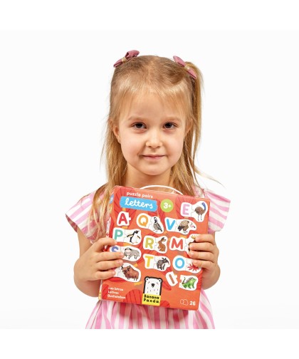 Banana Panda Puzzle Pairs Letters _3+