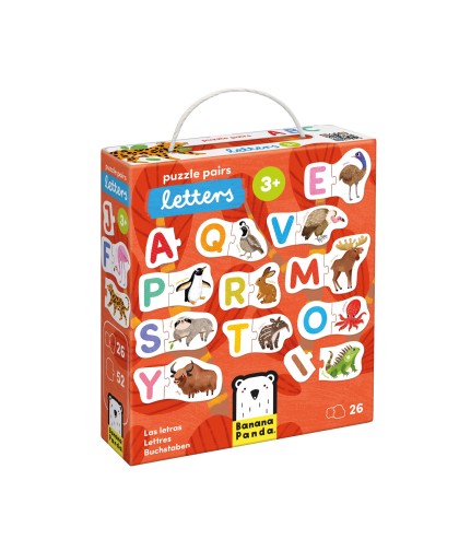 Banana Panda Puzzle Pairs Letters _3+