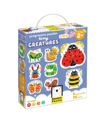 Banana Panda Progressive Puzzle Tiny Creatures -Step 2-2+