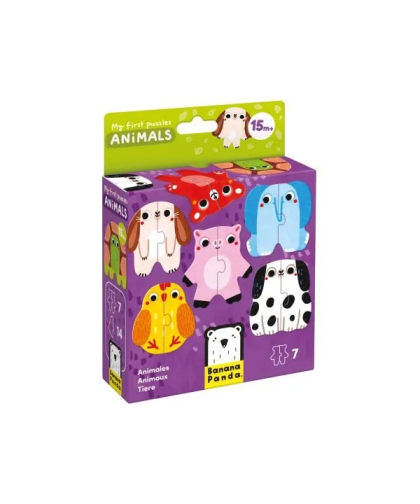 Banana Panda My First Puzzles Animals -15m+