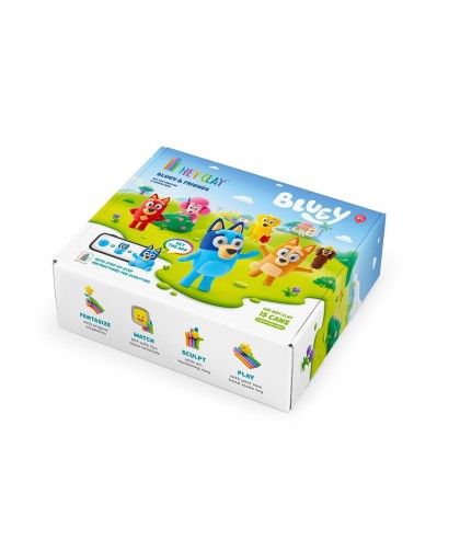 Hey Clay  Pasta Modular Bluey & Friends