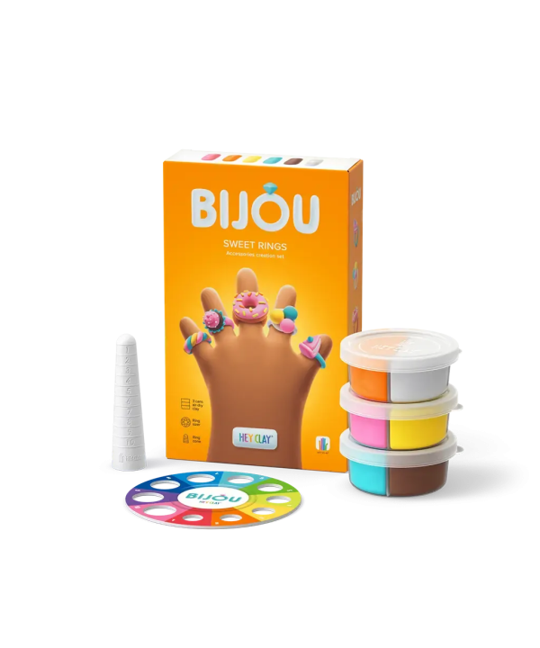 Hey Clay Pasta Modular Bijou Sweet Rings