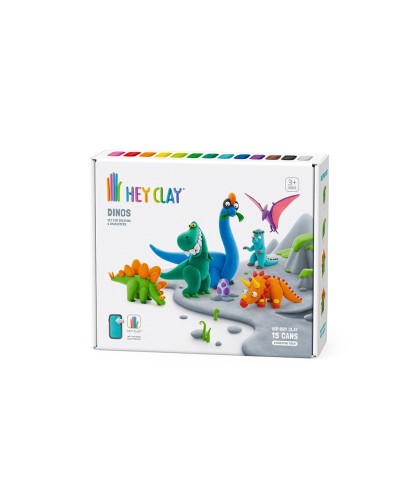 Hey Clay Pasta Modular Dinos 3+