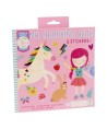 Floss & Rock- Livro de Colorir Perfumado Rainbow Fairy
