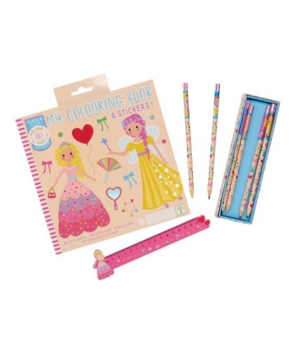 Floss & Rock- Livro de Colorir Perfumado Princess