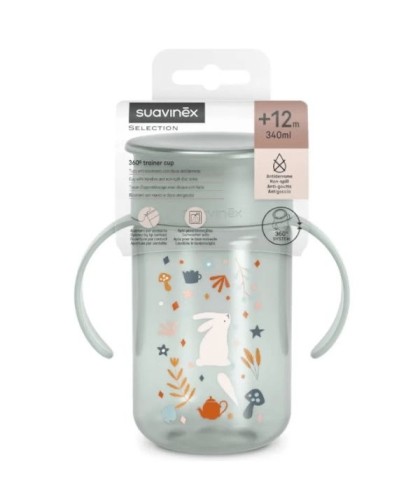 Suavinex Copo de Aprendizagem 360 - Wonderland Verde