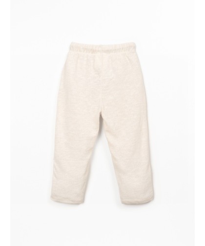 Calça com cordão ajustável