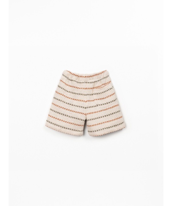 Calção de malha com fio Re(Play)