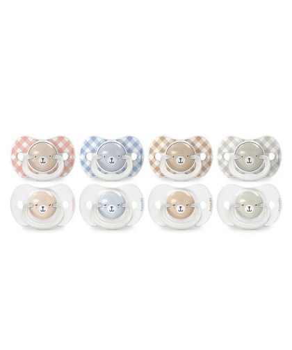 Suavinex – 2 Chupetas – Silicone SX Pro Fisiológica 0-6m – Night&Day
