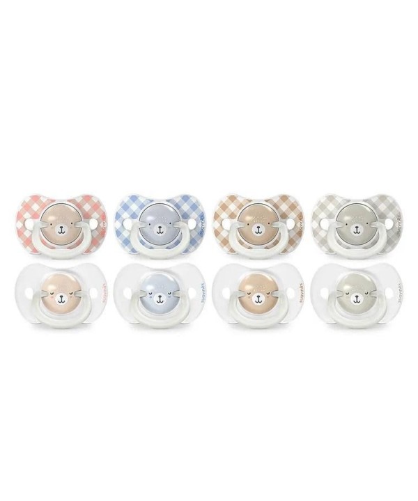 Suavinex – 2 Chupetas – Silicone SX Pro Fisiológica 6-18m – Night&Day