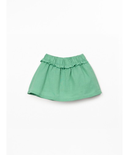 Saia calção com cinto elástico