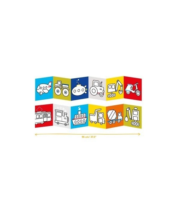 Banana Panda- Livros de Colorir Longos Veículos 2+