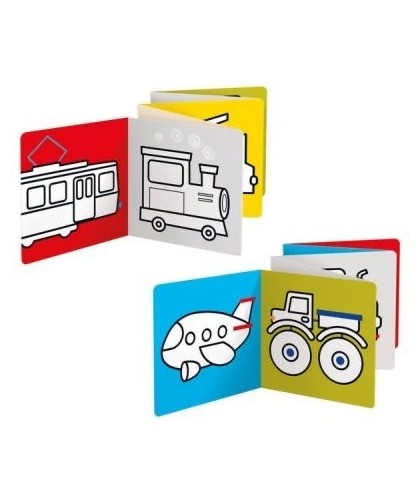 Banana Panda- Livros de Colorir Longos Veículos 2+