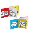 Banana Panda- Livros de Colorir Longos Veículos 2+