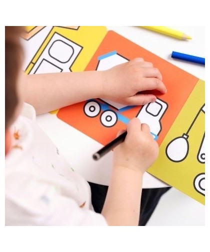 Banana Panda- Livros de Colorir Longos Veículos 2+
