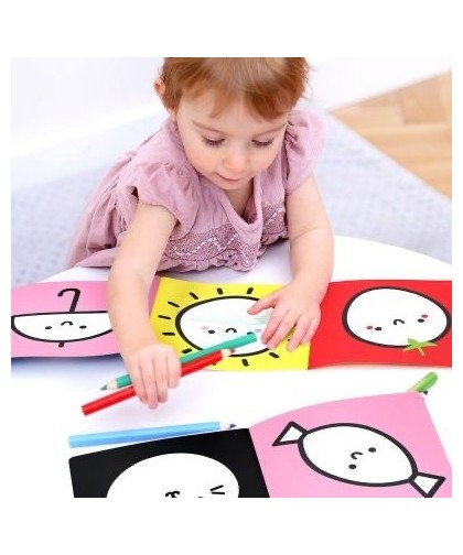 Banana Panda- Livros de Colorir Longos Cores +18 meses