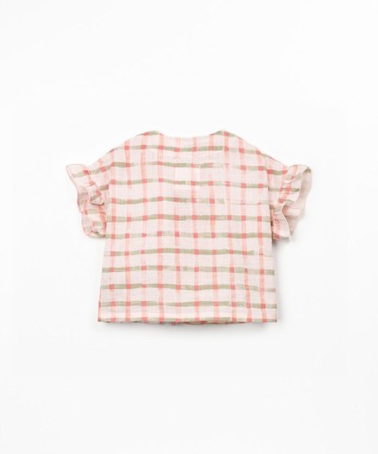 Camisa com estampado xadrez