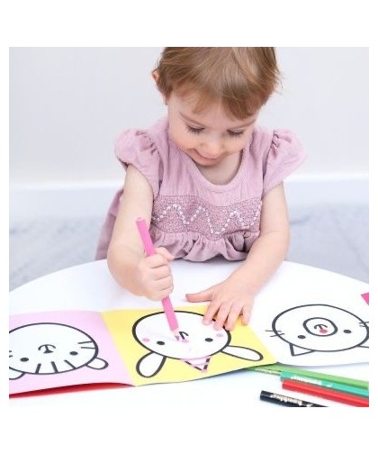 Banana Panda- Livros de Colorir Longos Animais +18 meses