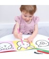 Banana Panda- Livros de Colorir Longos Animais +18 meses